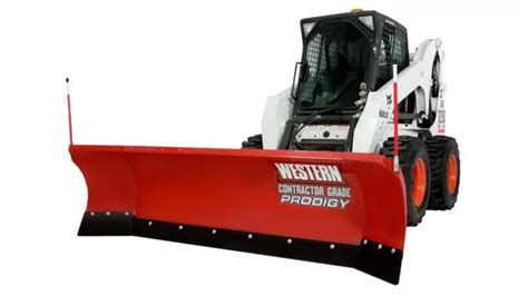 Western Skid steer Prodigy 8.5 snow plow Heavy Duty 